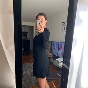 Reformation mini black dress size 0 C3